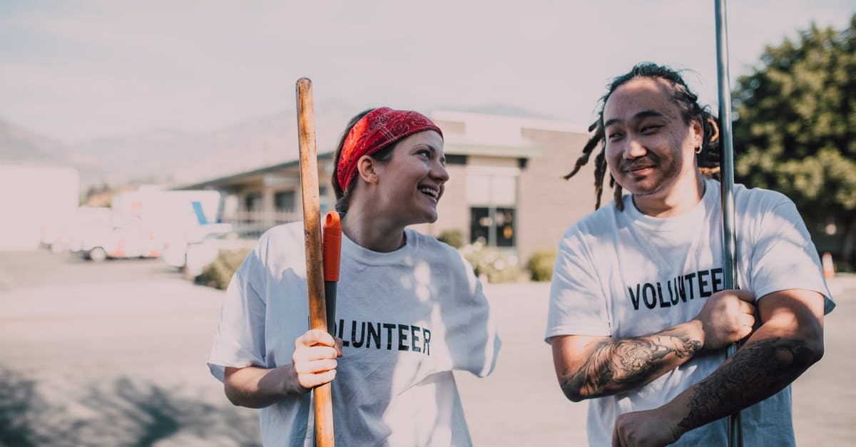 Do I really stink or are people just being mean? - Volunteers Cleaning the Street Do I really stink or are people just being mean? - Volunteers Cleaning the Street