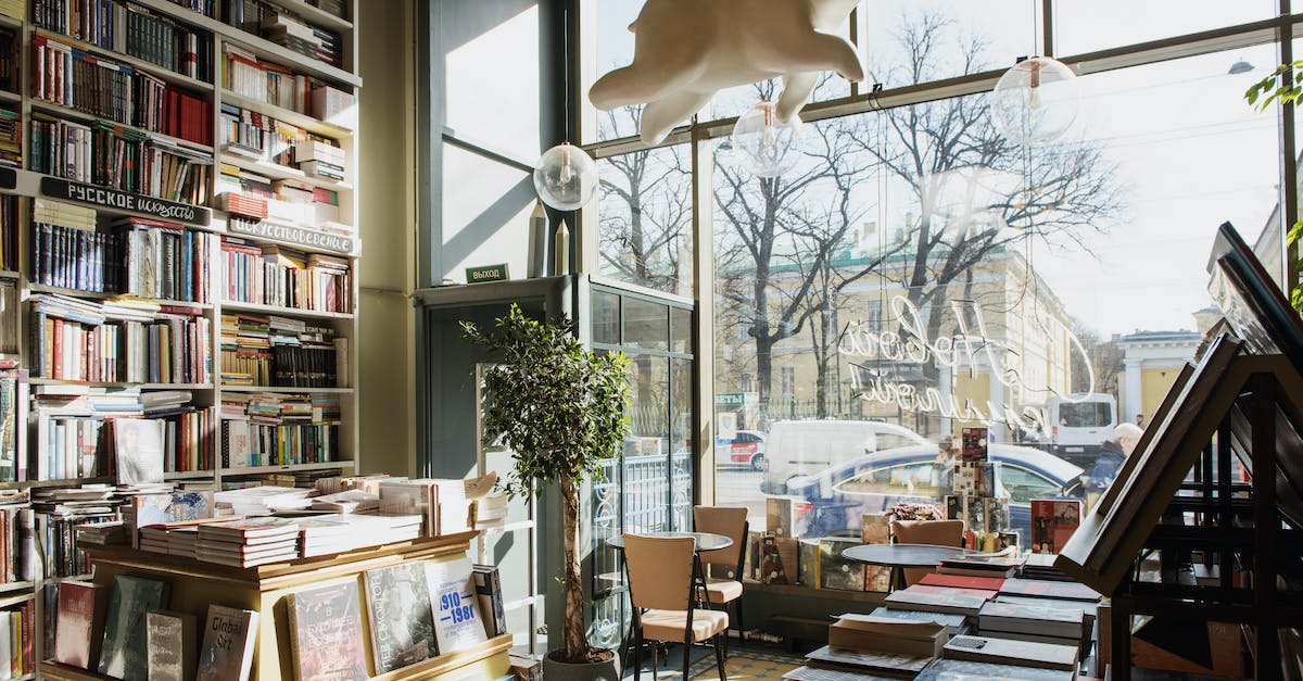 Do large Minecraft servers run on multiple different machines? - Modern style interior of bookstore in sunlight