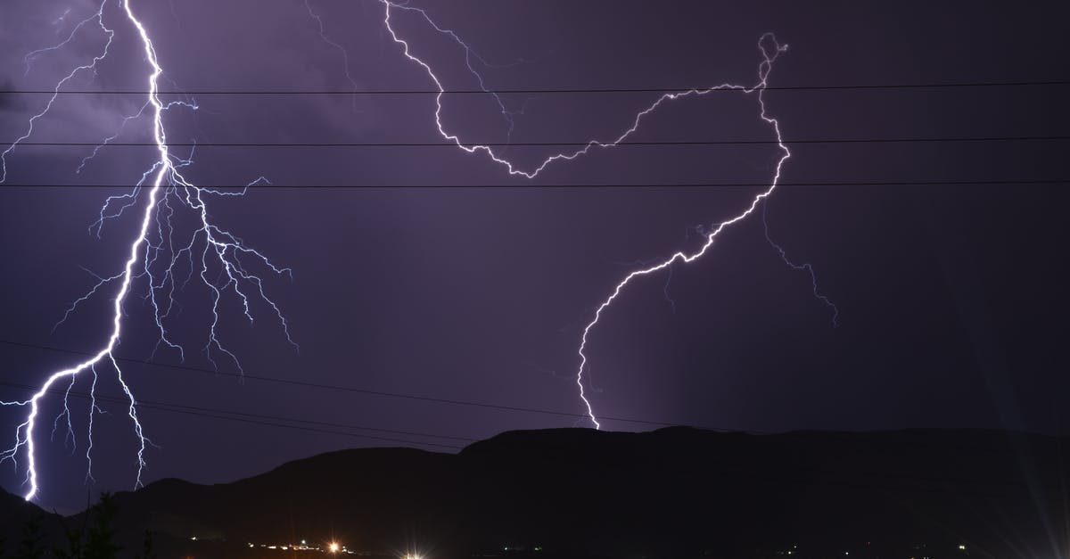 Do lightning spell damage bombs? - Free stock photo of atmospheric static, charge, danger