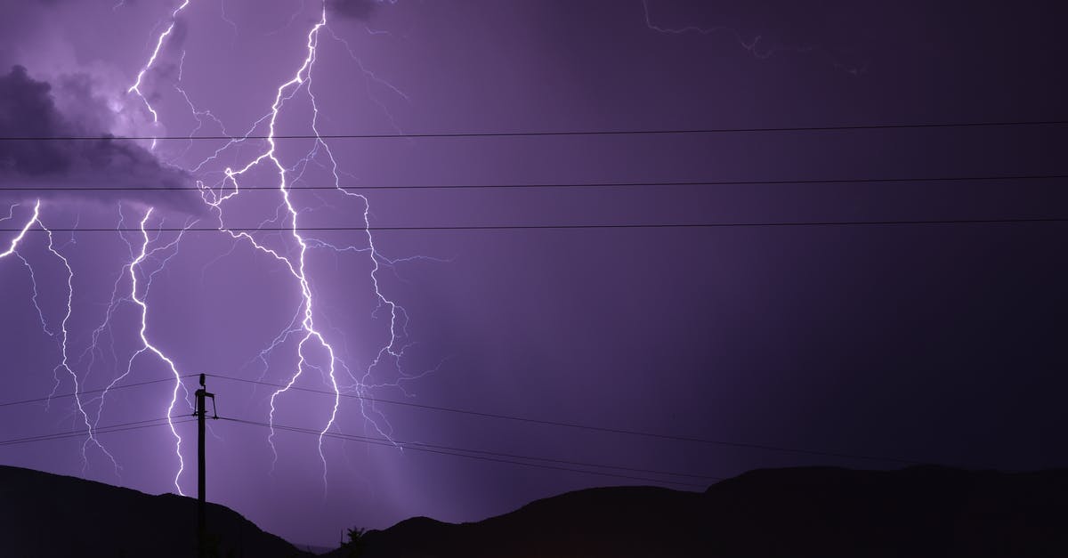 Do lightning spell damage bombs? - A Thunderstorm over a Town