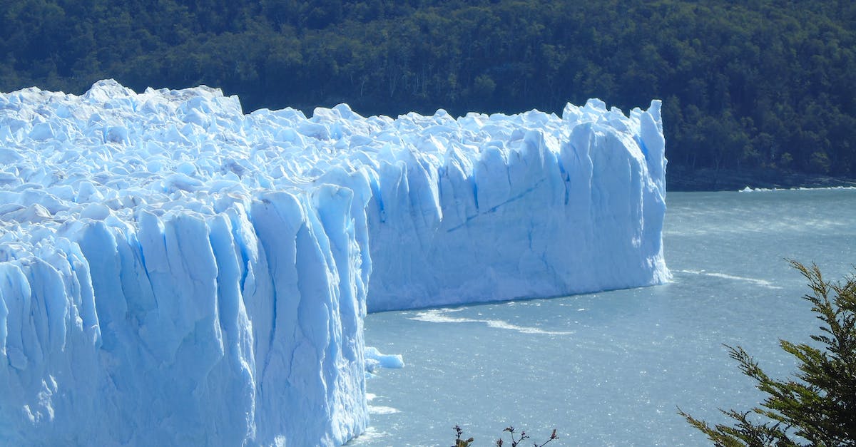 Do mini glaciers reappear on the same spots in the next winter? - White Rock Formation Near Body of Water