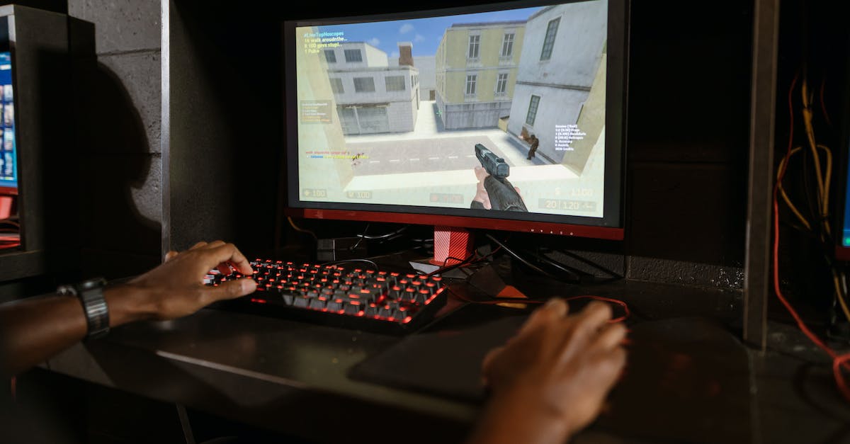 Do people still play the original Counter Strike online on steam? [closed] - Person Playing Counter-Strike