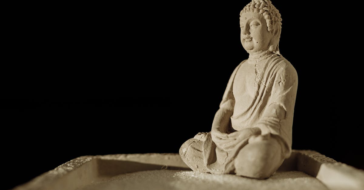 Do Sacred Springs ever replenish? - Angel Statue on Black Background