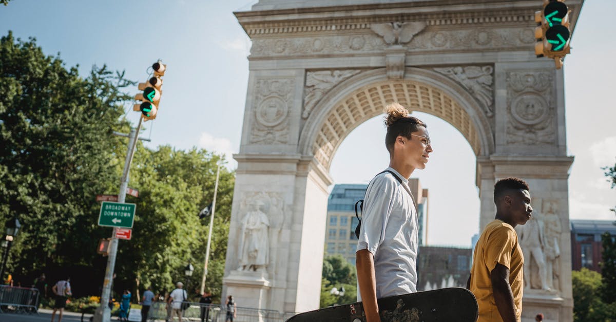 Do skills, skill points and/or presents carry over another playthrough? - Side view of young diverse male friends in casual outfits walking on street with skateboards