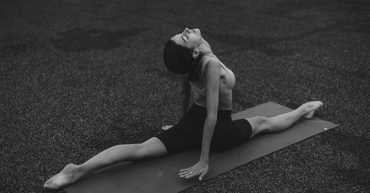Do stacked splitters split vertically in Dyson Sphere Program? - Grayscale Photo of Woman doing Yoga