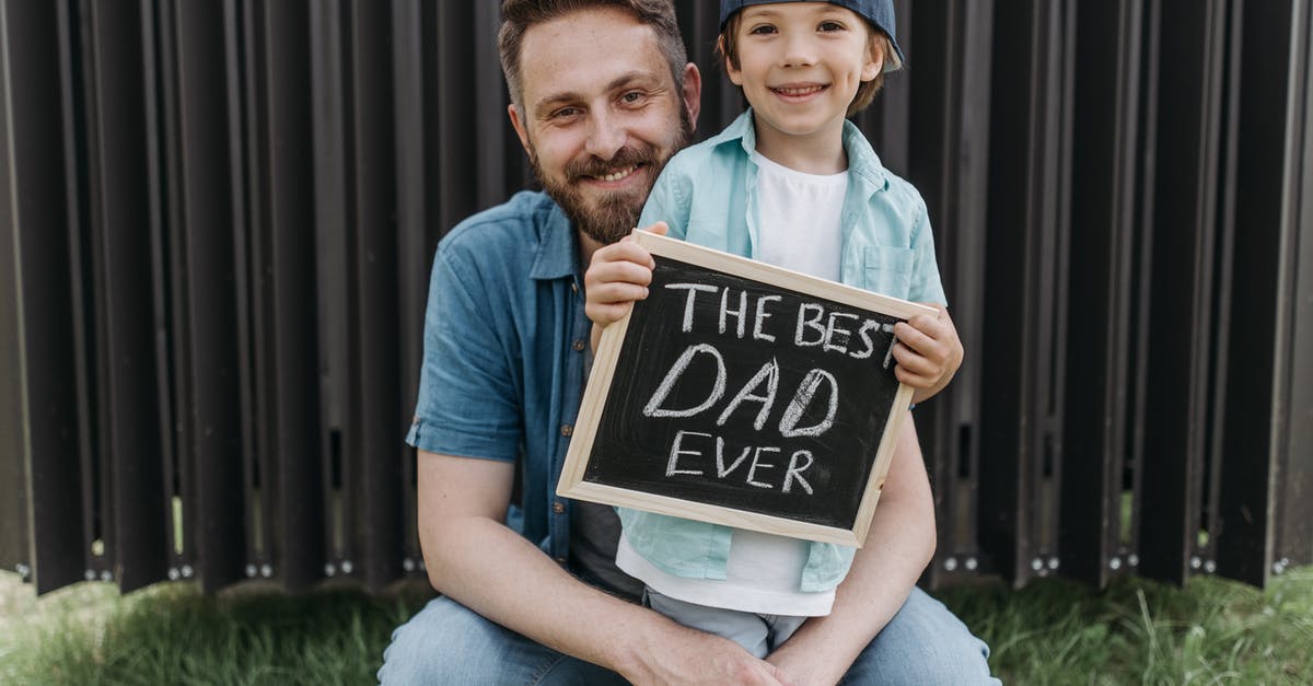 Do the raiders ever cap out on weaponry? - A Man Hugging His Son Holding a Blackboard
