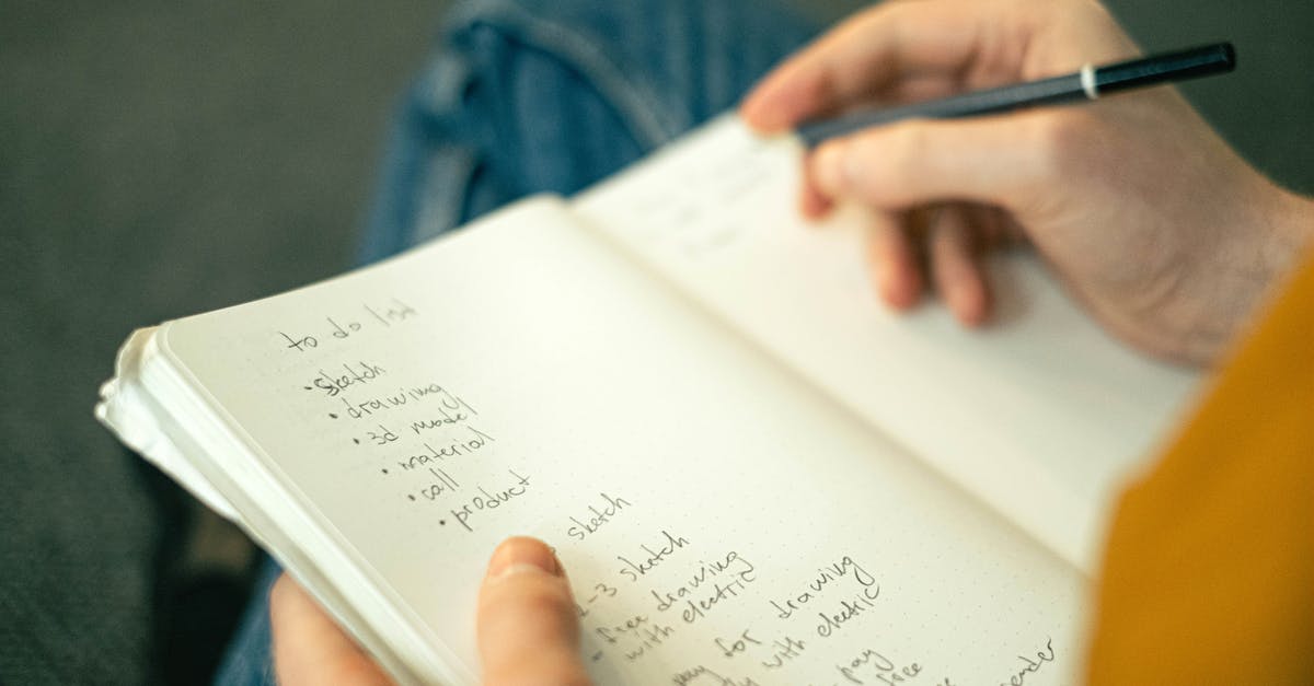 Do the resources in your hands at end of mission count? - Person Writing a to do List Do the resources in your hands at end of mission count? - Person Writing a to do List