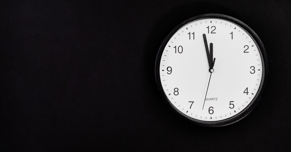 Do titles on sale vary as time passes? - Black Round Analog Wall Clock On Black Background