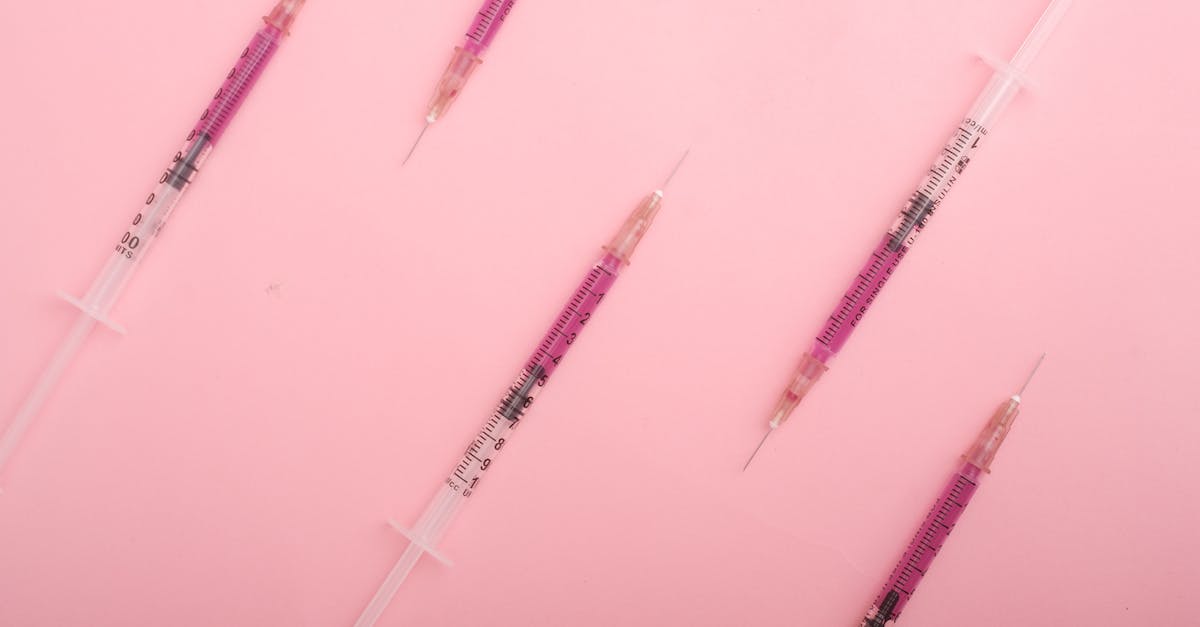 Does Blackthorne's 4-piece set bonus prevent fury gain from molten, plagued, and desecrator? - Top view set of syringes with purple colored liquid medicine arranged on pink background as background
