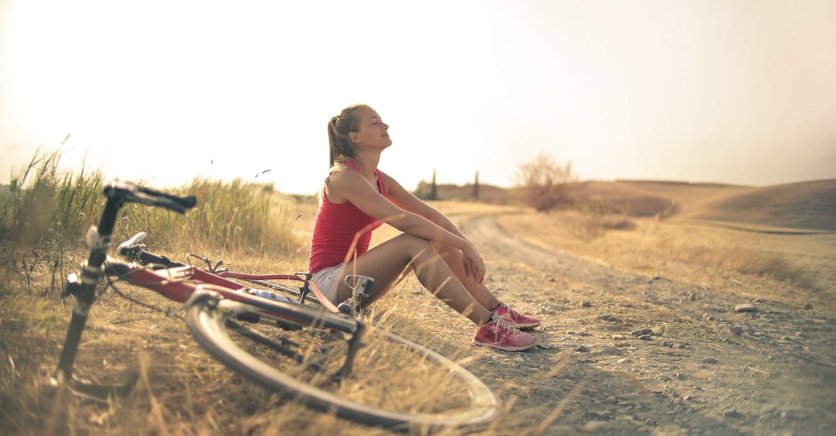 Does Gall break Cho's stealth? - Full body of female in shorts and top sitting on roadside in rural field with bicycle near and enjoying fresh air with eyes closed Does Gall break Cho's stealth? - Full body of female in shorts and top sitting on roadside in rural field with bicycle near and enjoying fresh air with eyes closed