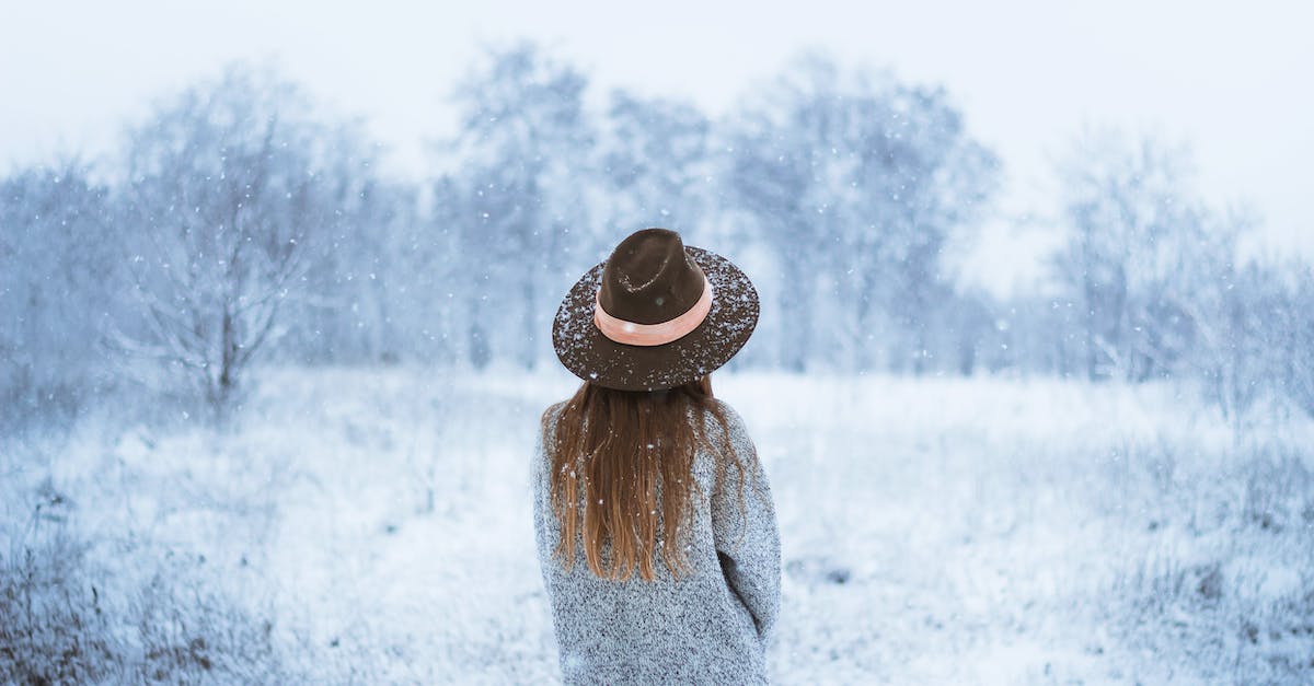 Does hair grow back? - Woman enjoying winter scenery with bare trees under snowfall Does hair grow back? - Woman enjoying winter scenery with bare trees under snowfall