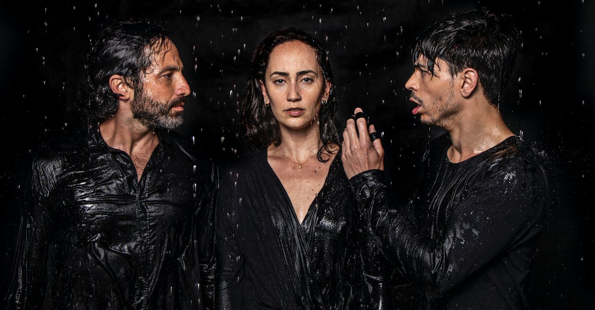 Does Imperatrix Umbrosa Act II have any effect on the Raiden Shogun playable character? - Photogenic talented artists wearing wet black clothes standing in studio under water drops