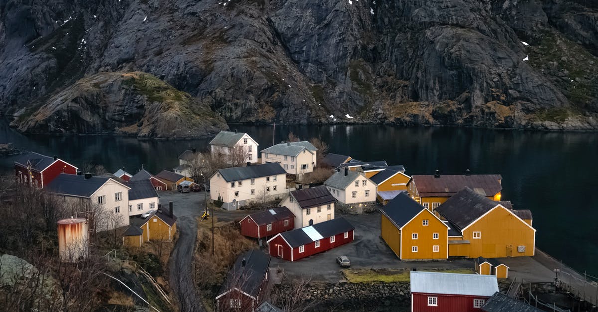 Does it matter which village I call "home"? - Houses Near Lake and Mountain