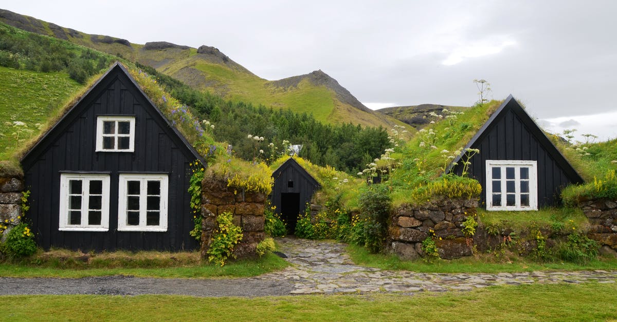 Does it matter which village I call "home"? - House on Green Landscape Against Sky