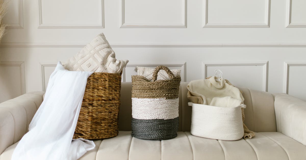 Does pressing L give you items faster? - White and Brown Wicker Baskets on White Couch