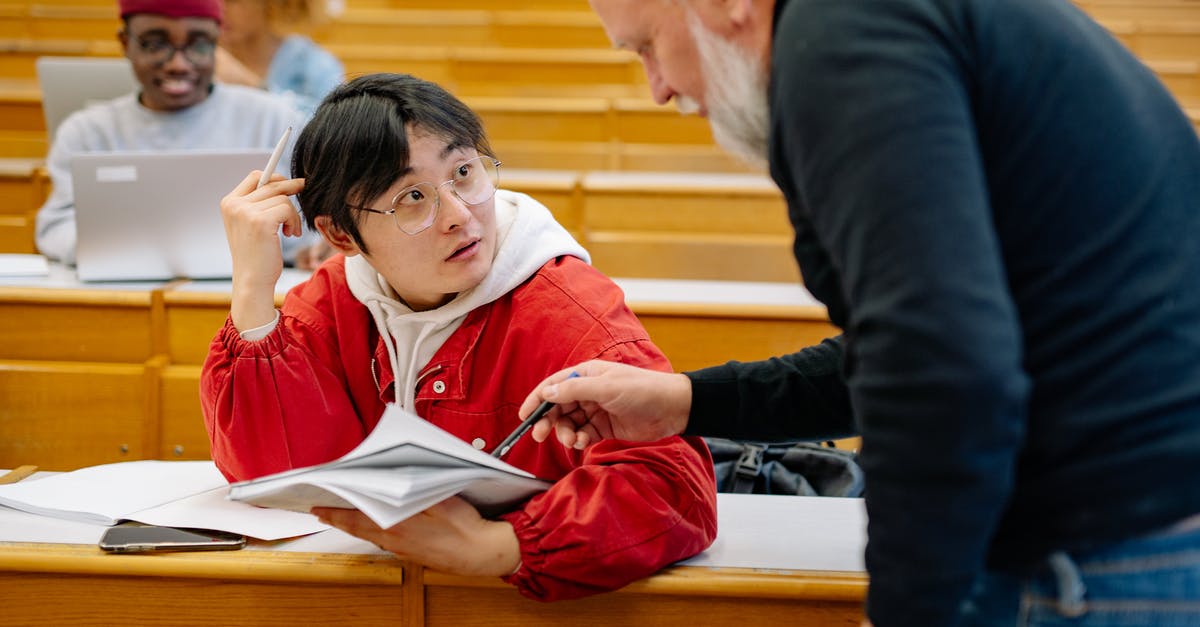 Does Professor Goodfeels disappear sometimes? - Teacher Teaching a College Student