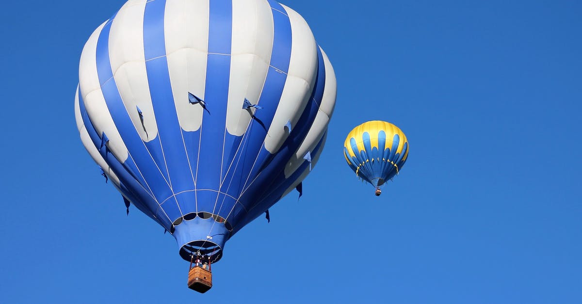 Does Rek'sai's Tremor Sense "see" any champions that fly or float? - Two Blue and Yellow Hot Air Balloon