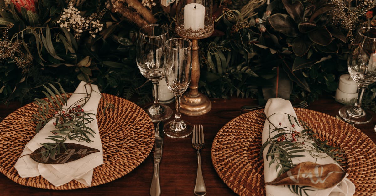 Does setting your name to 00000 make you gray? - Served table with personalized napkins Does setting your name to 00000 make you gray? - Served table with personalized napkins