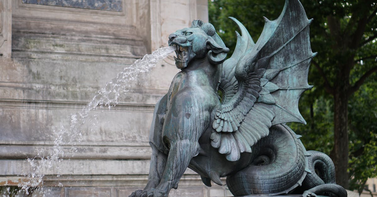 Does the Chimera respawn once it's been killed? - The Fontaine Saint-Michel at Place Saint-Michel, Paris, France