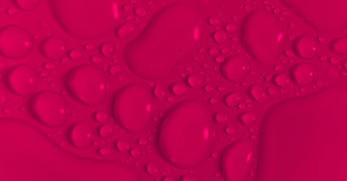 Does the drop-boost still exist? - Abstract vinous background with transparent drops