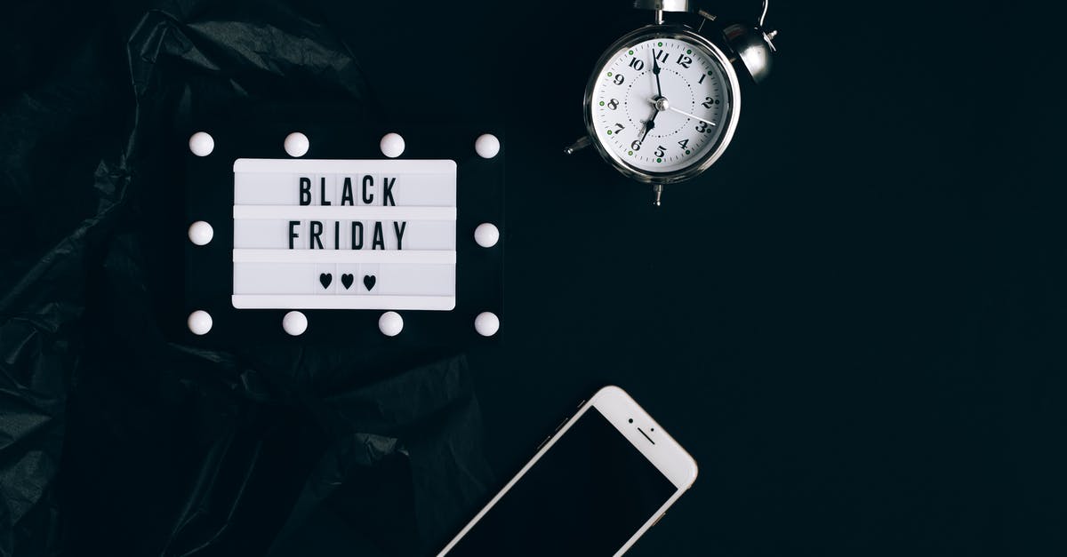 Does the first black site mission provided reset the Advent Project countdown timer? - Black Friday Sign, Clock and Smartphone