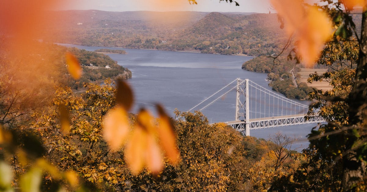 Does the Last of Us season pass include a multiplayer key? - Picturesque scenery of Bear Mountain Bridge over river surrounded by hills covered with lush autumn forests