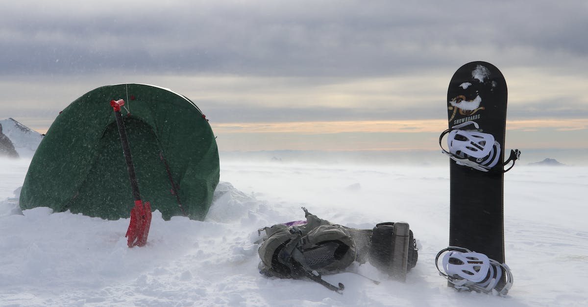 Does the shovel do anything? - Green Umbrella on Snow Covered Ground