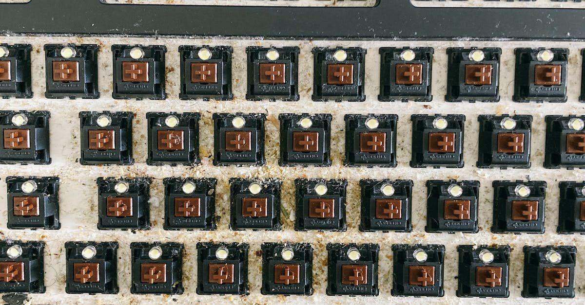 Does the wired XBox 360 controller work with Surface 2 - From above of keyboard panel without keycaps full of dust and dirt before cleaning