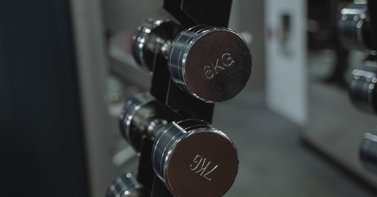 Does Titanium Rifling negate the downsides of Super Heavy Compound? - Silver Dumbbells on Rack
