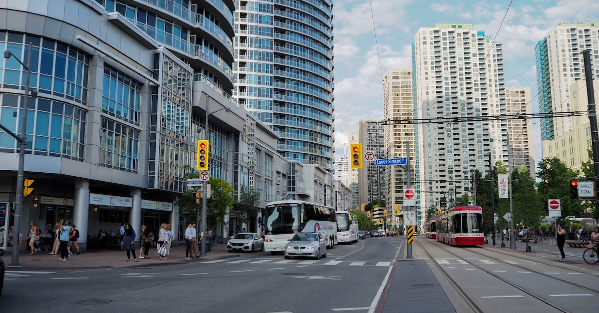 Does traffic encourage commercial properties? - White Bus Beside Concrete Structure Does traffic encourage commercial properties? - White Bus Beside Concrete Structure