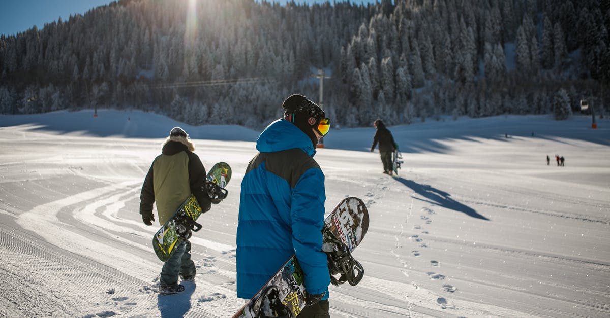 Does walking with a high level trainer give a higher chance to find rare pokemons? - Person Wearing Blue Winter Jacket Carrying Snowboard Under Sunny Sky