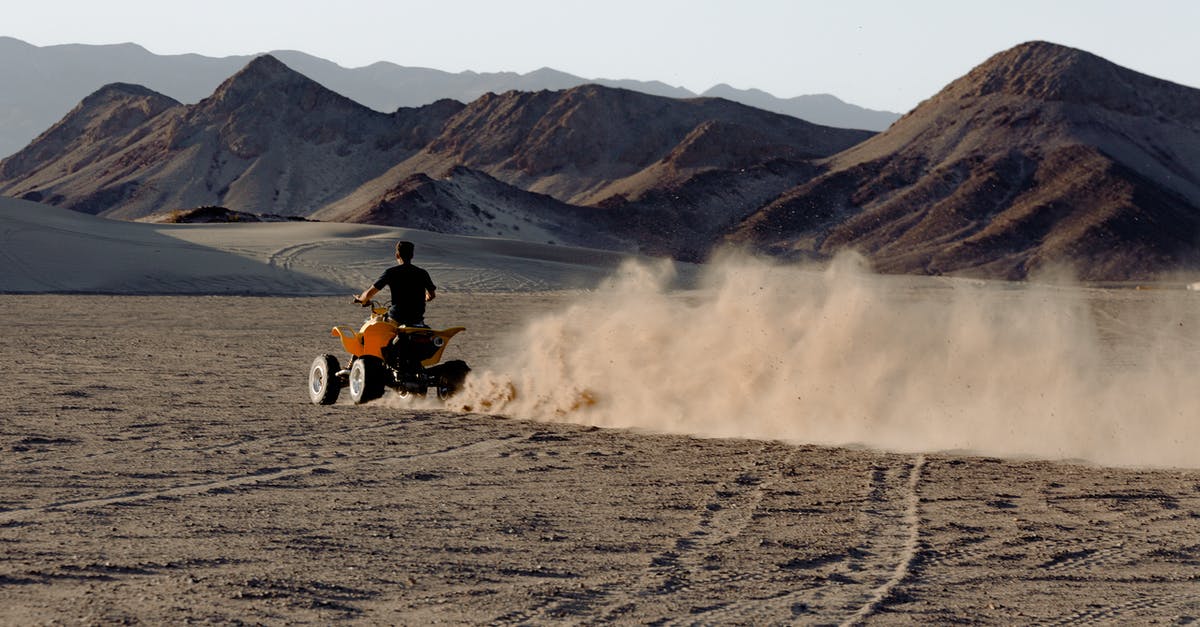 Does Wasteland Return speed stack? and if so how? - Man Riding Atv in Desert Viewing Mountain