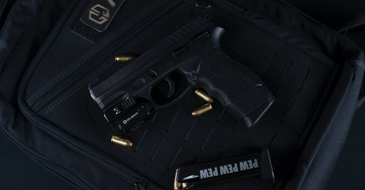 Does weapon weight affect sneaking detection? - Black Semi Automatic Pistol in Black Case