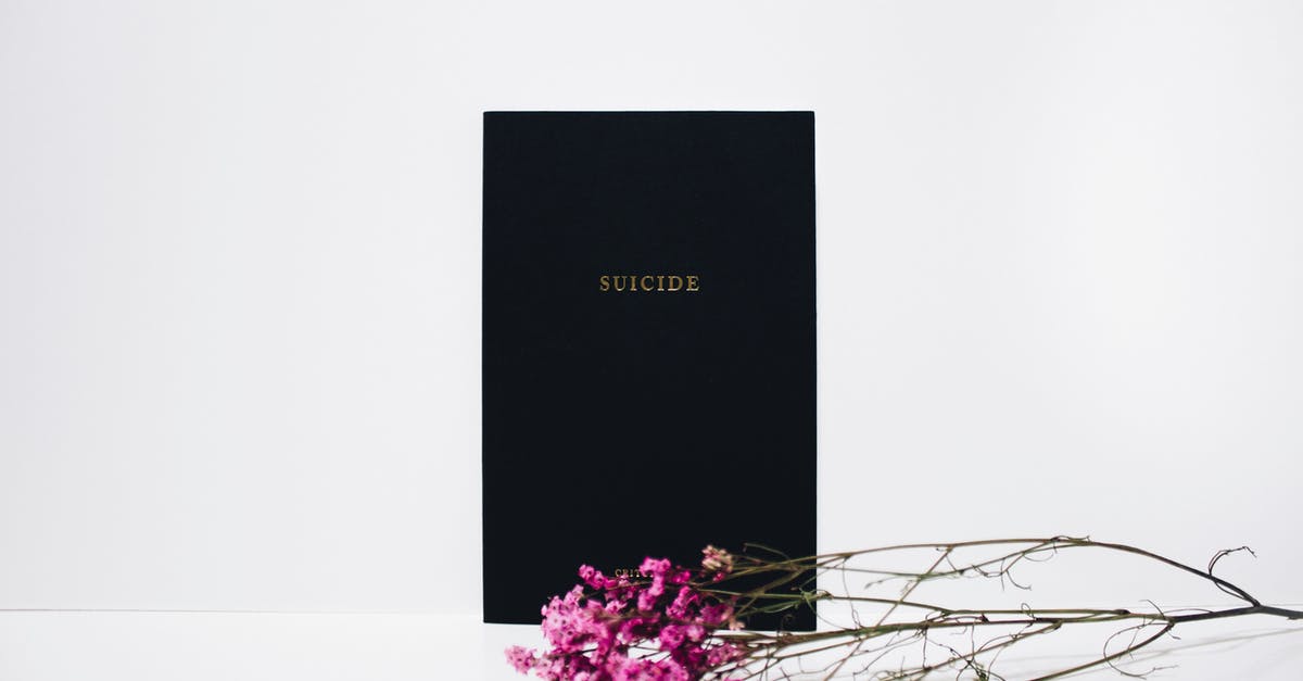 Downsides of planned suicide - Purple-petaled Flowers Near Black Book