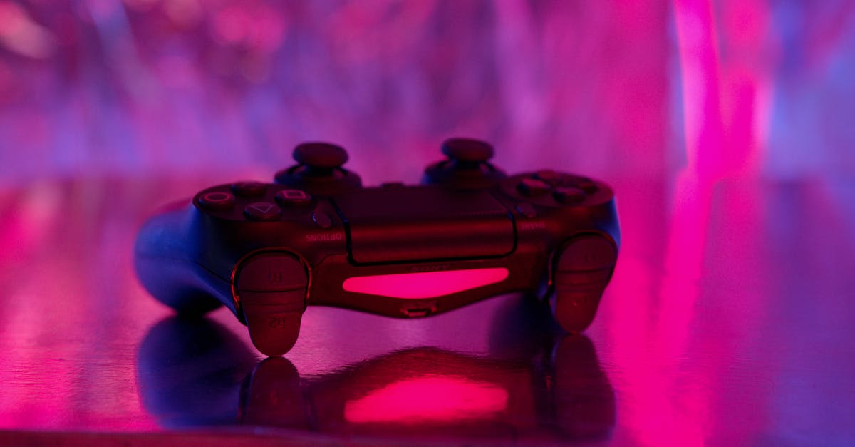 DualShock 4 wireless controller not working [duplicate] - Selective Focus of a DualShock