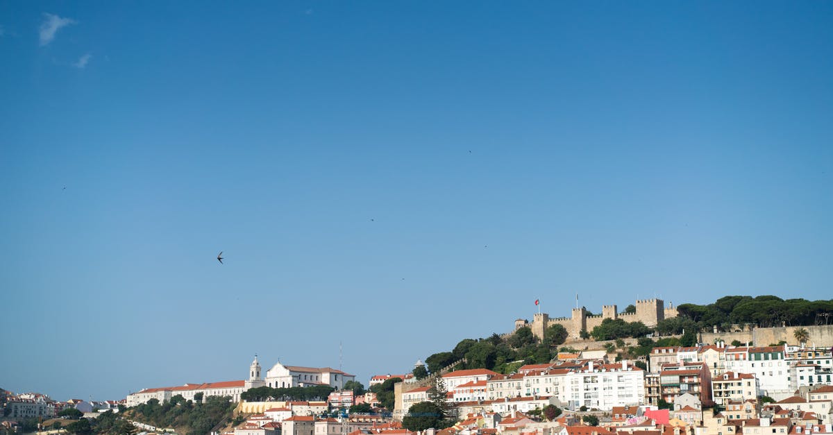 Dwarf Fortress Build Ramp / Stairwell Down After Having Removed Slope - Amazing view of Lisbon City slope under clear blue sky on beautiful day in summertime