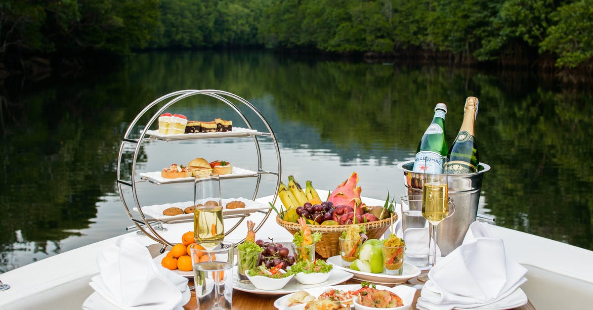 Dwarf Fortress: Cannot generate ideal Terrifying biomes - Food Photography of Food and Wine Bottles on Table Inside Boat