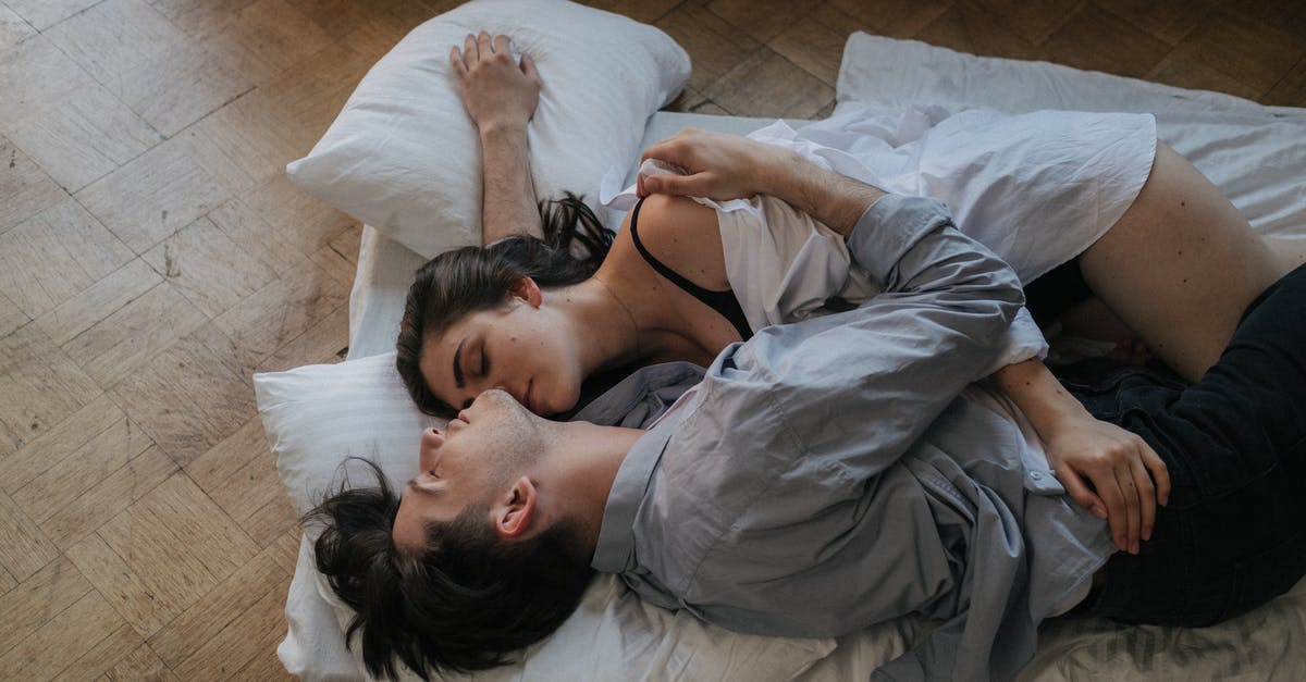 Dwarves sleeping on floor in dormitory - Couple Sleeping Together Dwarves sleeping on floor in dormitory - Couple Sleeping Together