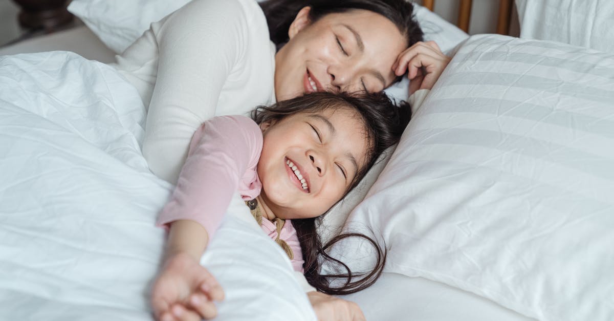 Dying Light the following: How to beat the Mother in final battle? - Cheerful mother and daughter resting in bed