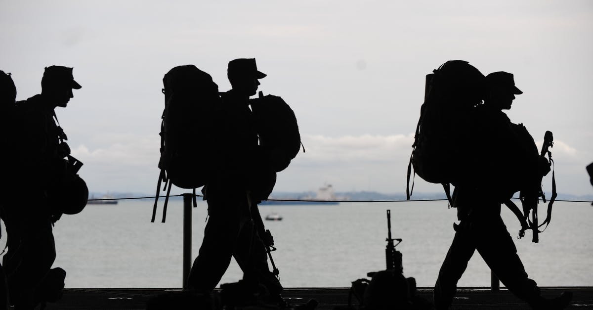 error while launching men of war assault squad - Silhouette of Soldiers Walking
