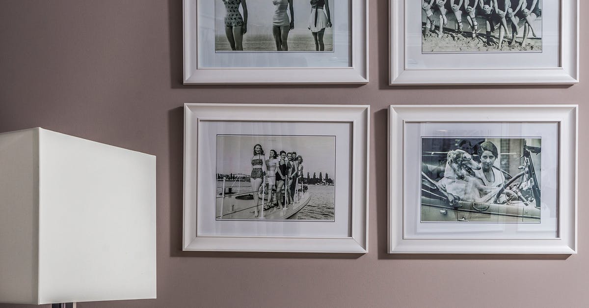 Everytime I dismiss a roommate a different roommate is in my apartment - Collection of framed photos on wall Everytime I dismiss a roommate a different roommate is in my apartment - Collection of framed photos on wall