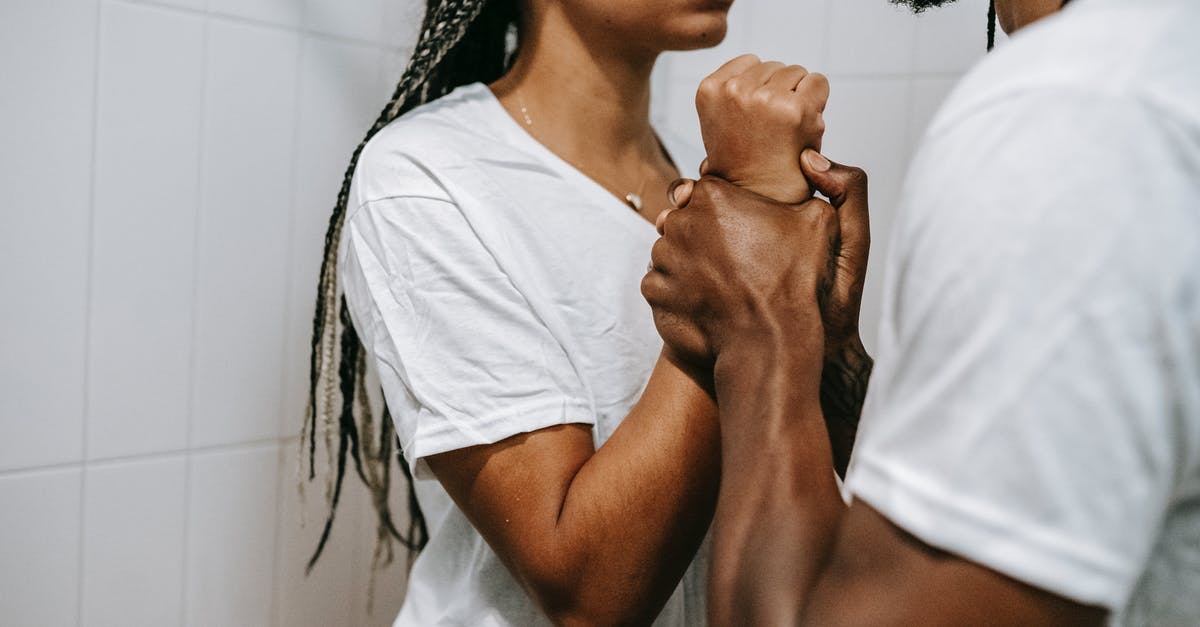 expeditionary force problem - Crop anonymous black couple arguing together in bathroom expeditionary force problem - Crop anonymous black couple arguing together in bathroom