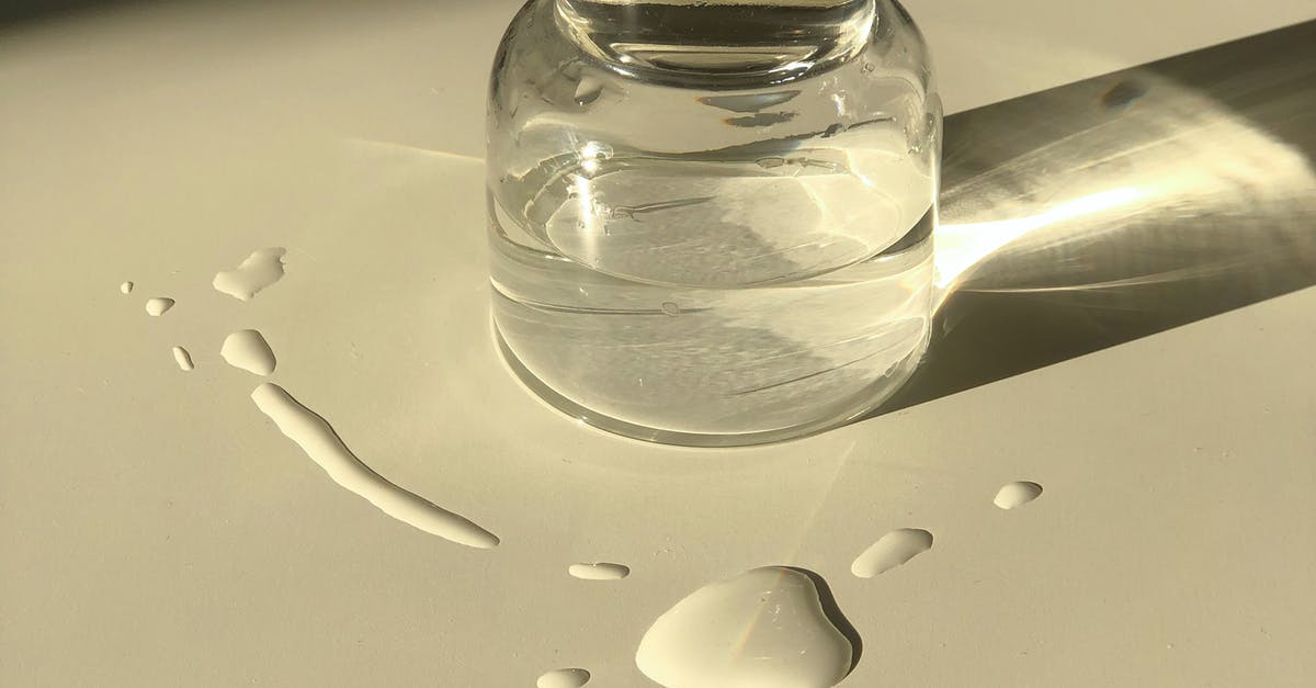 Factorio: How to fill belts on-demand? - Glass jar with transparent liquid placed on white table Factorio: How to fill belts on-demand? - Glass jar with transparent liquid placed on white table