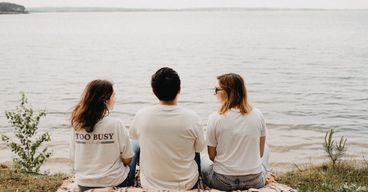 Farkas keeps talking to me - Couple Sitting on Grass Field Near Body of Water