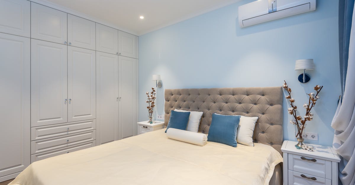 Faster to Falco AC Bair or SHFFL Bair? - Comfortable bed and white big wardrobe in elegant bedroom Faster to Falco AC Bair or SHFFL Bair? - Comfortable bed and white big wardrobe in elegant bedroom