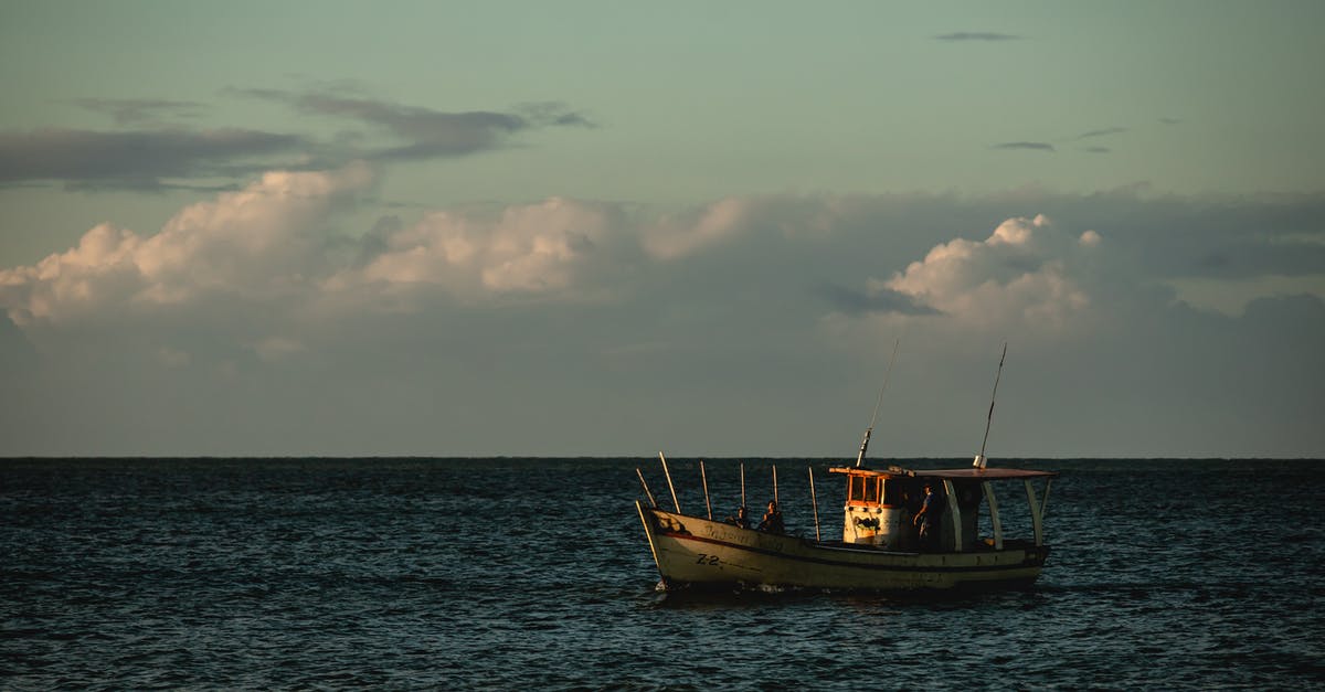 Fishing Difficulty Differences? - White and Blue Boat on Sea Under White Clouds Fishing Difficulty Differences? - White and Blue Boat on Sea Under White Clouds