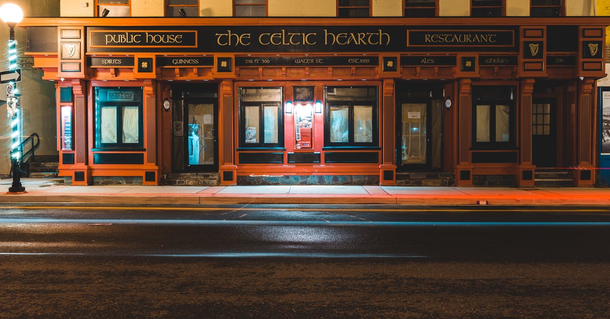 Five Nights At Freddy's Age Rating Confusion - Exterior of aged historical building of famous restaurant located on street of St John s city at night Five Nights At Freddy's Age Rating Confusion - Exterior of aged historical building of famous restaurant located on street of St John s city at night