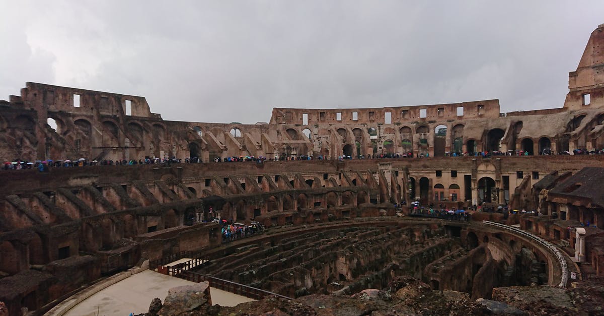 Forming Roman Empire as unreformed pagan - A Monumental Colosseum In Rome