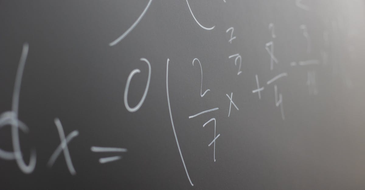 Formula to calculate Pokemon Go CP and HP? - Blackboard with handwritten mathematical example for solve on lesson during studies in classroom of university
