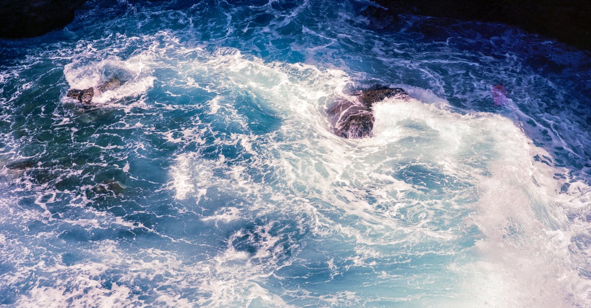Foxhole crashing - Aerial Photography of Crashing Sea Waves Foxhole crashing - Aerial Photography of Crashing Sea Waves